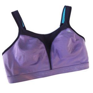 Champion Sports Bra Purple Black Padded Strap 36DD